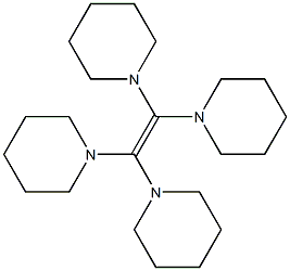 TETRAKIS(N-PIPERIDINYL)ETHYLENE Structure
