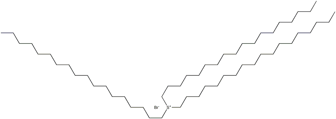 TRIOCTADECYLSULFONIUM BROMIDE,,结构式