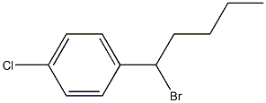 1-(1-BROMOPENTYL)-4-CHLOROBENZENE Structure