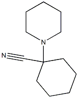1-PIPERIDIN-1-YLCYCLOHEXANECARBONITRILE Struktur