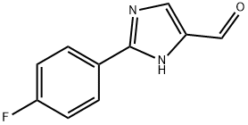 2-(4-FLUOROPHENYL)-1H-IMIDAZOLE-5-CARBALDEHYDE Structure