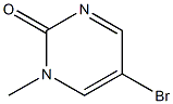 5-BROMO-1-METHYLPYRIMIDIN-2(1H) -ONE,,结构式