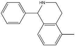 5-METHYL-1-PHENYL-1,2,3,4-TETRAHYDROISOQUINOLINE Structure