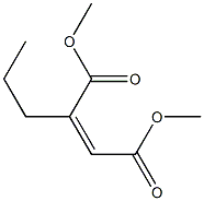 DIMETHYL (2Z)-2-PROPYLBUT-2-ENEDIOATE 结构式