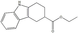 ETHYL 2,3,4,9-TETRAHYDRO-1H-CARBAZOLE-3-CARBOXYLATE Struktur