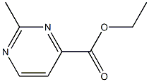 ETHYL 2-METHYL-4-PYRIMIDINECARBOXYLATE,,结构式