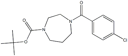 tert-butyl 4-(4-chlorobenzoyl)-1,4-diazepane-1-carboxylate
