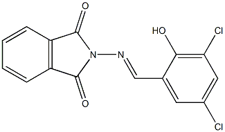 2-[(3,5-dichloro-2-hydroxybenzylidene)amino]isoindoline-1,3-dione