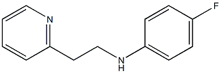 N1-[2-(2-pyridyl)ethyl]-4-fluoroaniline Structure