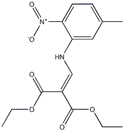 diethyl 2-[(5-methyl-2-nitroanilino)methylidene]malonate