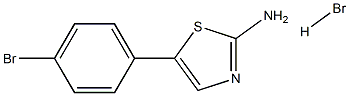 5-(4-bromophenyl)-1,3-thiazol-2-amine hydrobromide Structure