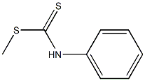 methyl anilinomethanedithioate Structure