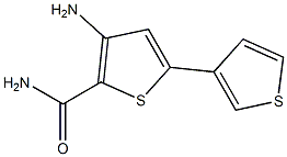 3-amino-5-(3-thienyl)thiophene-2-carboxamide|