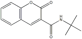 N3-(tert-butyl)-2-oxo-2H-chromene-3-carboxamide Structure