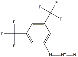 3,5-di(trifluoromethyl)phenyl azide,,结构式