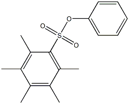 phenyl 2,3,4,5,6-pentamethylbenzene-1-sulfonate