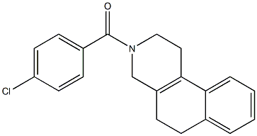 (4-chlorophenyl)[1,4,5,6-tetrahydrobenzo[f]isoquinolin-3(2H)-yl]methanone|