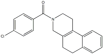  (4-chlorophenyl)[1,4,5,6-tetrahydrobenzo[f]isoquinolin-3(2H)-yl]methanone