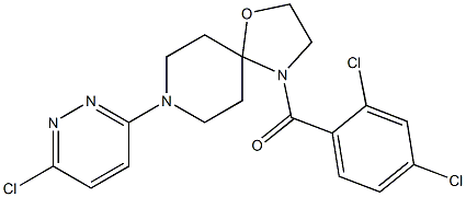 [8-(6-chloro-3-pyridazinyl)-1-oxa-4,8-diazaspiro[4.5]dec-4-yl](2,4-dichlorophenyl)methanone|