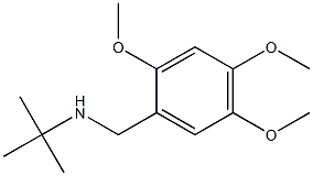 N-(tert-butyl)-N-(2,4,5-trimethoxybenzyl)amine Structure