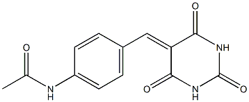 N1-{4-[(2,4,6-trioxohexahydropyrimidin-5-yliden)methyl]phenyl}acetamide|