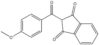  2-(4-methoxybenzoyl)-1H-indene-1,3(2H)-dione