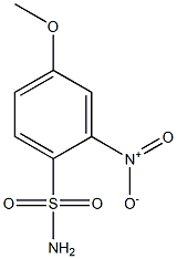 4-methoxy-2-nitrobenzenesulfonamide Structure