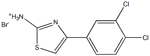 4-(3,4-dichlorophenyl)-1,3-thiazol-2-aminium bromide|