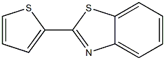 2-(2-thienyl)-1,3-benzothiazole 结构式