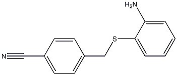 4-{[(2-aminophenyl)thio]methyl}benzonitrile