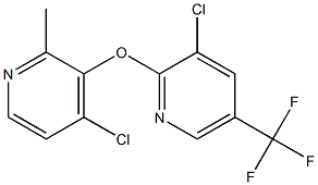 4-chloro-3-{[3-chloro-5-(trifluoromethyl)-2-pyridinyl]oxy}-2-methylpyridine