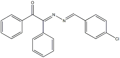  2-[2-(4-chlorobenzylidene)hydrazono]-1,2-diphenylethan-1-one