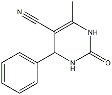 6-methyl-2-oxo-4-phenyl-1,2,3,4-tetrahydropyrimidine-5-carbonitrile|