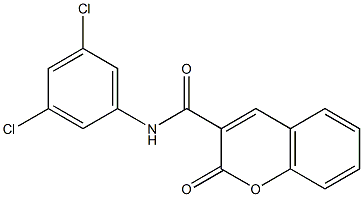 N3-(3,5-dichlorophenyl)-2-oxo-2H-chromene-3-carboxamide Structure