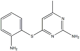 4-[(2-aminophenyl)thio]-6-methylpyrimidin-2-amine