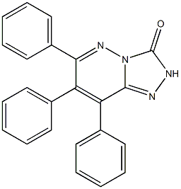 6,7,8-triphenyl-2,3-dihydro[1,2,4]triazolo[4,3-b]pyridazin-3-one
