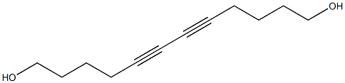 dodeca-5,7-diyne-1,12-diol Struktur