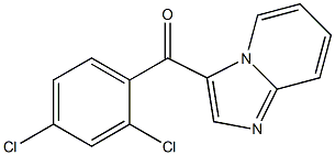 (2,4-dichlorophenyl)(imidazo[1,2-a]pyridin-3-yl)methanone Structure