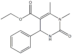  ethyl 1,6-dimethyl-2-oxo-4-phenyl-1,2,3,4-tetrahydropyrimidine-5-carboxylate