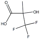 3,3,3-trifluoro-2-hydroxy-2-methylpropanoic acid,,结构式