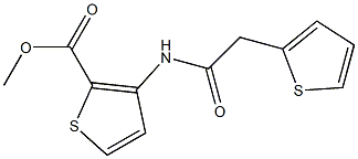 methyl 3-{[2-(2-thienyl)acetyl]amino}thiophene-2-carboxylate