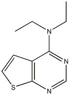 N4,N4-diethylthieno[2,3-d]pyrimidin-4-amine Structure