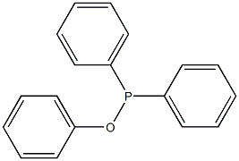 Phenyl diphenylphosphinite Struktur
