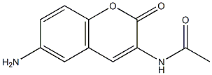 N1-(6-amino-2-oxo-2H-chromen-3-yl)acetamide Structure