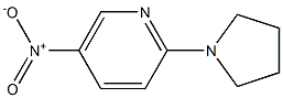 5-nitro-2-tetrahydro-1H-pyrrol-1-ylpyridine Structure