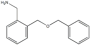 1-{2-[(benzyloxy)methyl]phenyl}methanamine,,结构式
