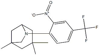 1,3,3-trimethyl-6-[2-nitro-4-(trifluoromethyl)phenyl]-6-azabicyclo[3.2.1]octane|