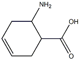 6-aminocyclohex-3-ene-1-carboxylic acid 化学構造式