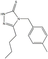 5-butyl-4-(4-methylbenzyl)-2,4-dihydro-3H-1,2,4-triazole-3-thione