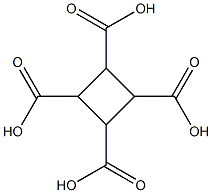 cyclobutane-1,2,3,4-tetracarboxylic acid Structure